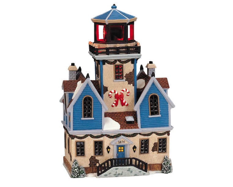 lemax-old-pier-lighthouse-miniature-phare-de-village-c-tier image 1