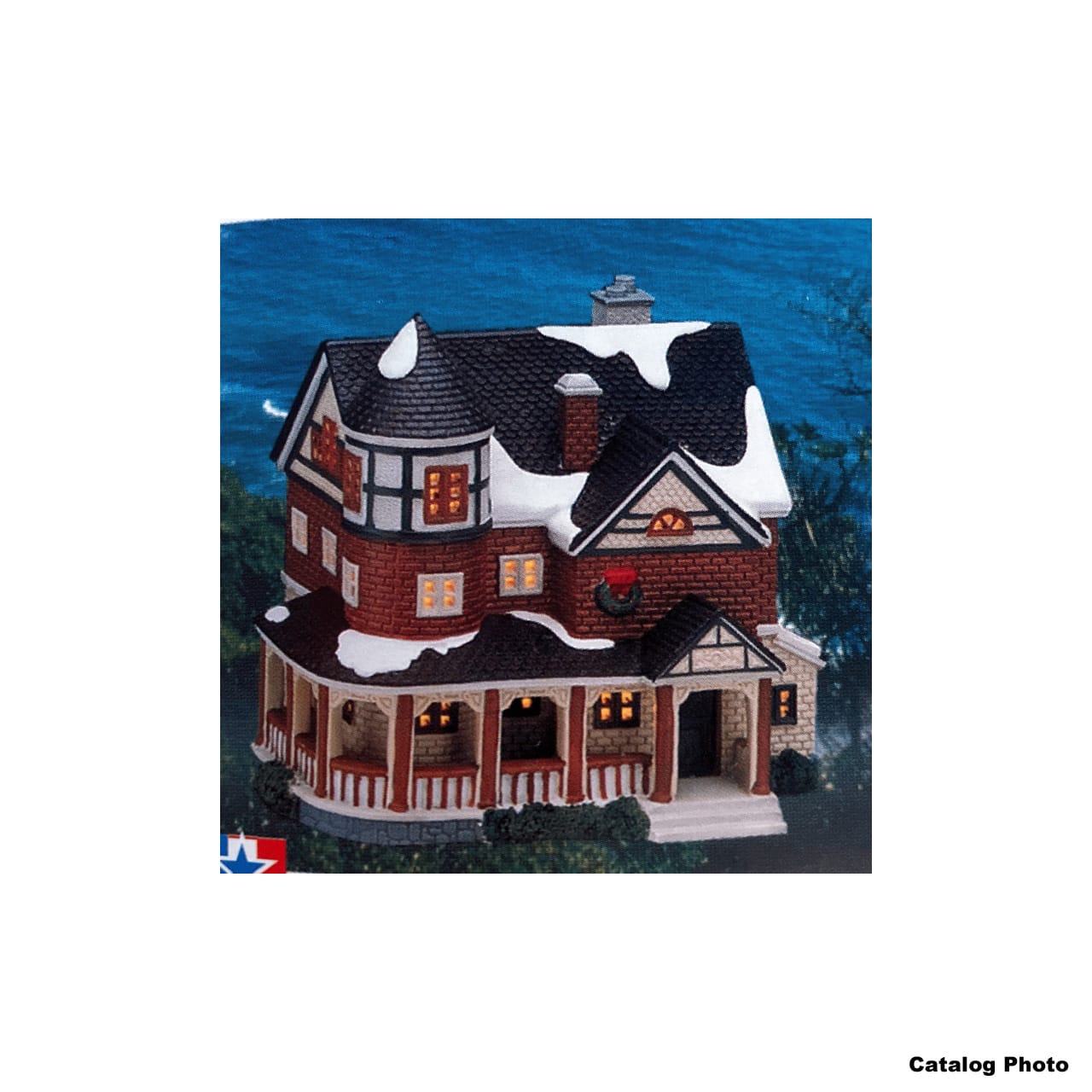lemax-manchester-house-maison-miniature-de-collection image 1
