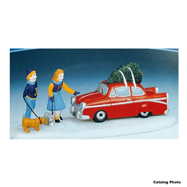 lemax-cool-wheels-figurine-miniature-vintage image 1
