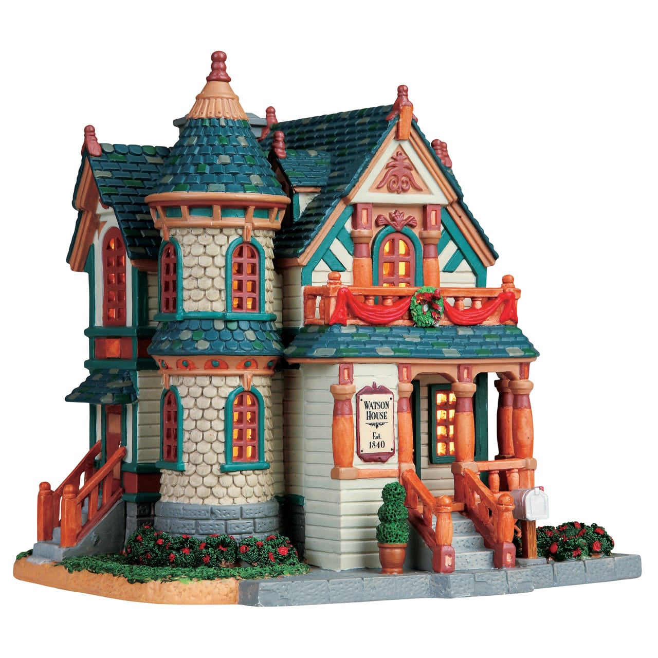 lemax-watson-house-maison-miniature-village image 2