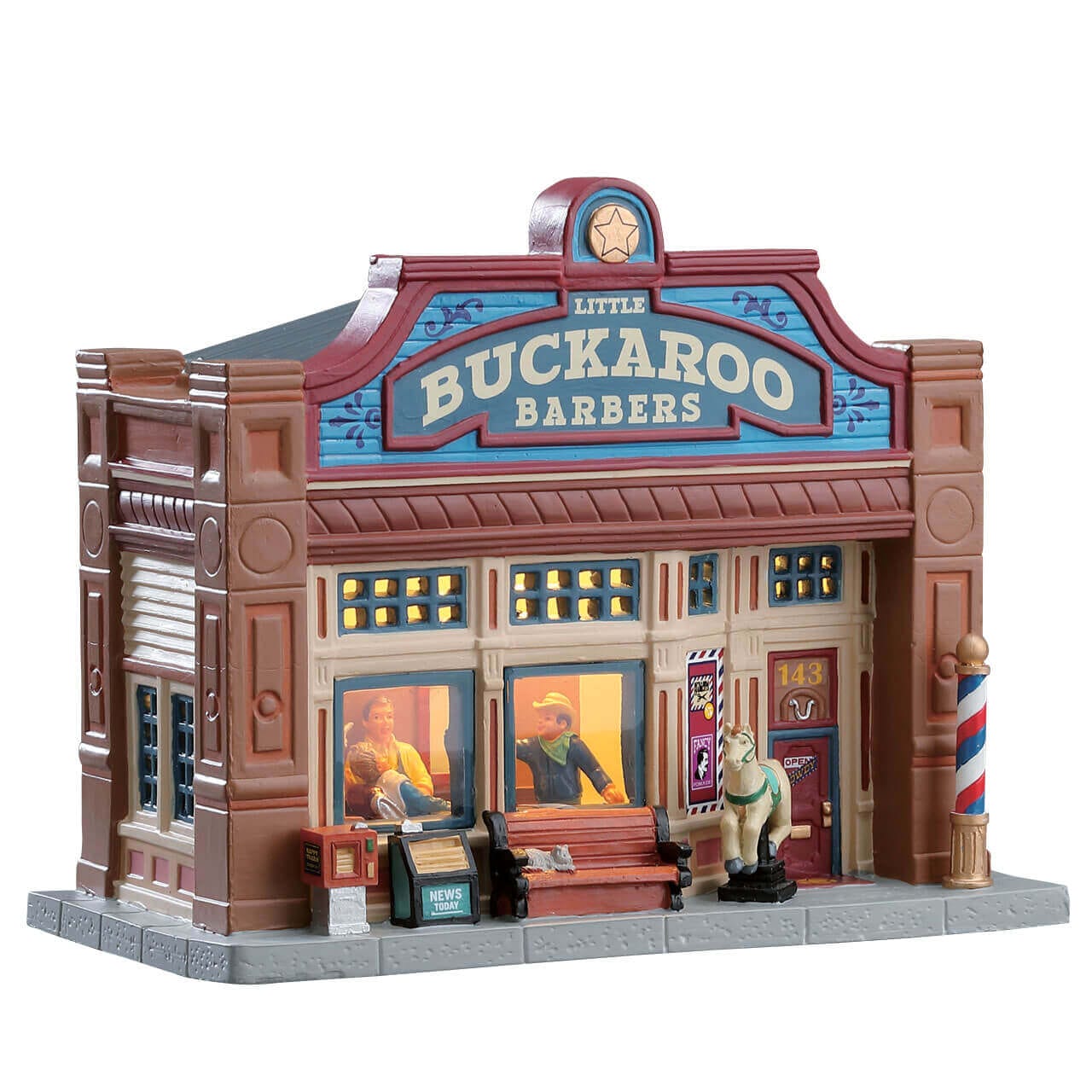 lemax-little-buckaroo-barbershop-miniature-b-timent-jukebox-junction image 4