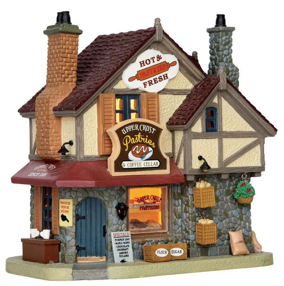 lemax-upper-crust-pastries-coffee-cellar-boutique-miniature-gourmande image 1