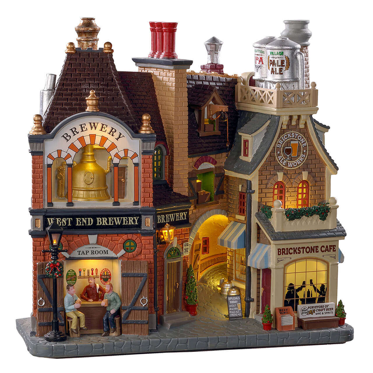lemax-beersmith-row-rue-miniature-de-no-l-lumineuse image 1