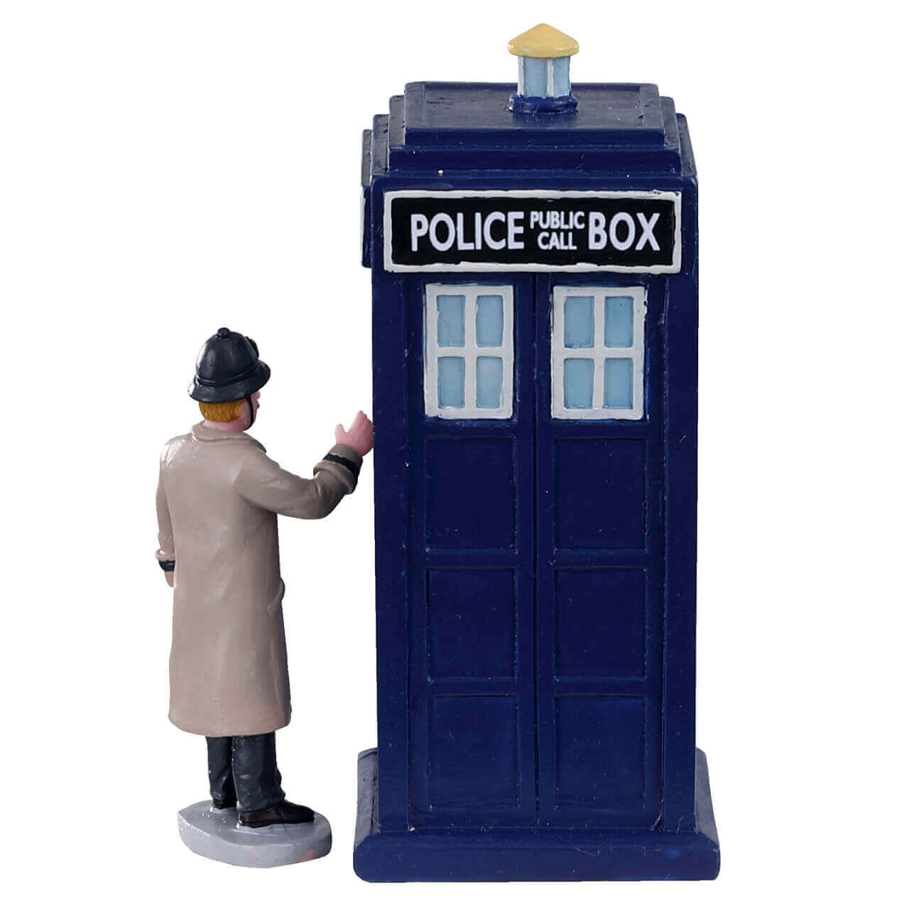 lemax-police-call-box-cabine-police-miniature-caddington image 3