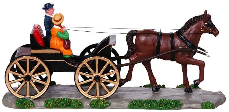 lemax-carriage-for-two-cal-che-romantique-miniature image 3