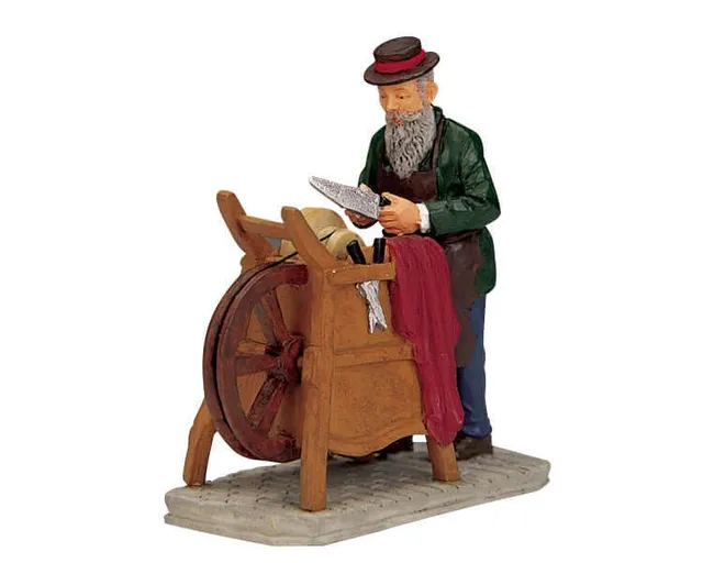 lemax-knife-grinder-miniature-artisanale-de-collection image 1