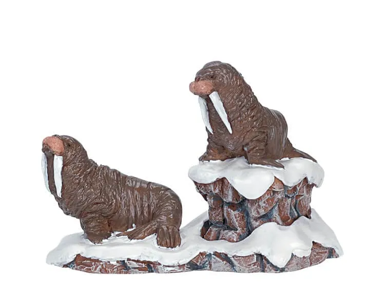 lemax-walruses-figurines-morses-miniatures image 1