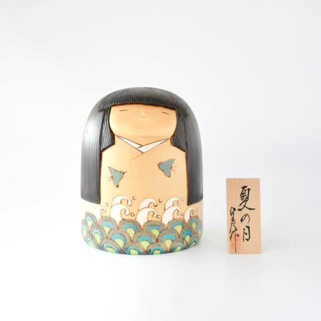 usaburo-kokeshi-natsu-no-hi-one-summer-day-yuji-okamoto-kokeshi-dition-limit-e-1 image 1