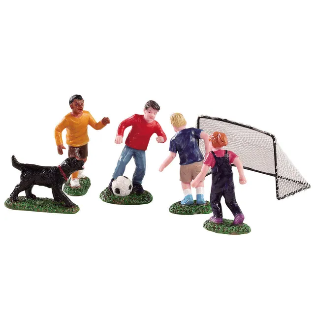 lemax-kicking-back-figurine-d-tente-village-de-no-l image 1