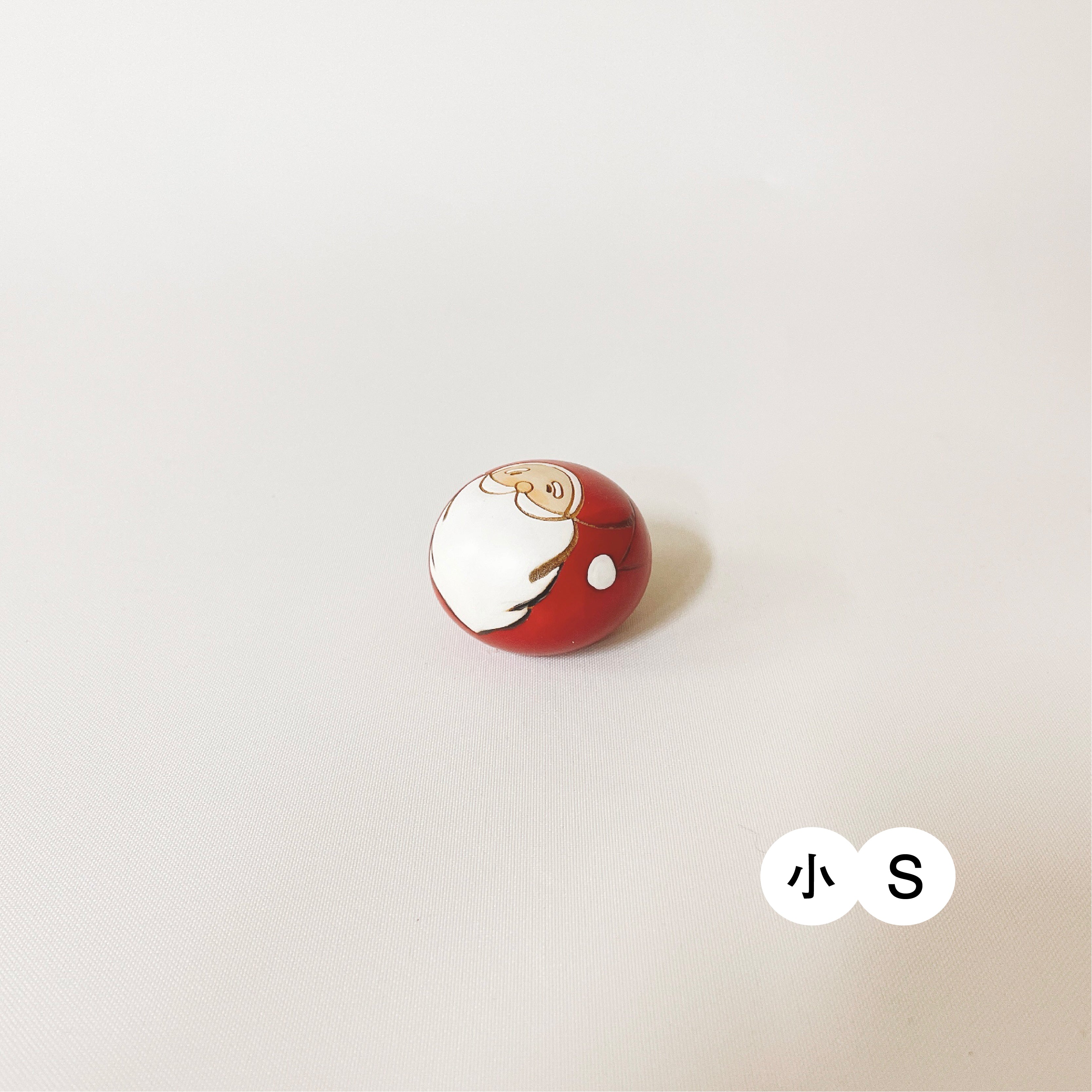 usaburo-kokeshi-mini-santa-rond-figurine-no-l-s-ll-culbuto image 3