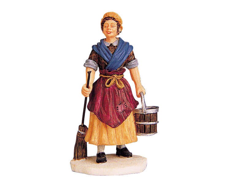 lemax-scrub-woman-figurine-miniature-femme-de-m-nage image 2