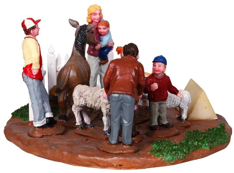 lemax-petting-zoo-figurine-miniature-zoo image 4