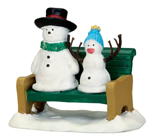 lemax-snowdad-snowbaby-figurines-bonhommes-de-neige-vail-village image 1