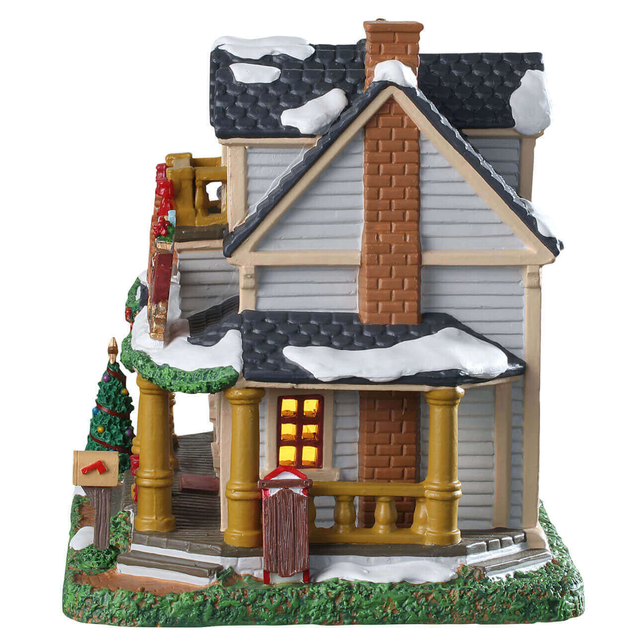 lemax-general-products-winter-haven-maison-d-hiver-illumin-e-neige image 2