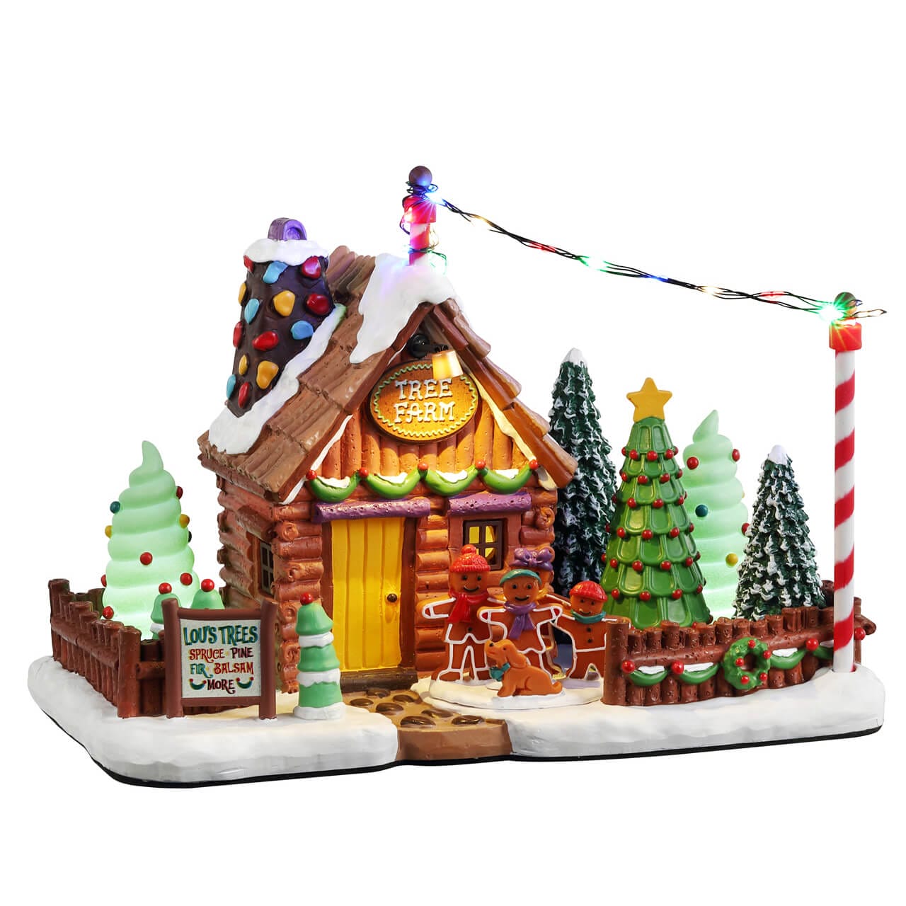 lemax-lou-s-tree-farm-b-timent-miniature-lumineux-village-de-no-l image 4