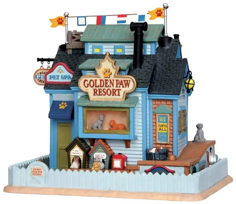 lemax-golden-paw-resort-h-tel-pension-animaux-village-miniature image 1