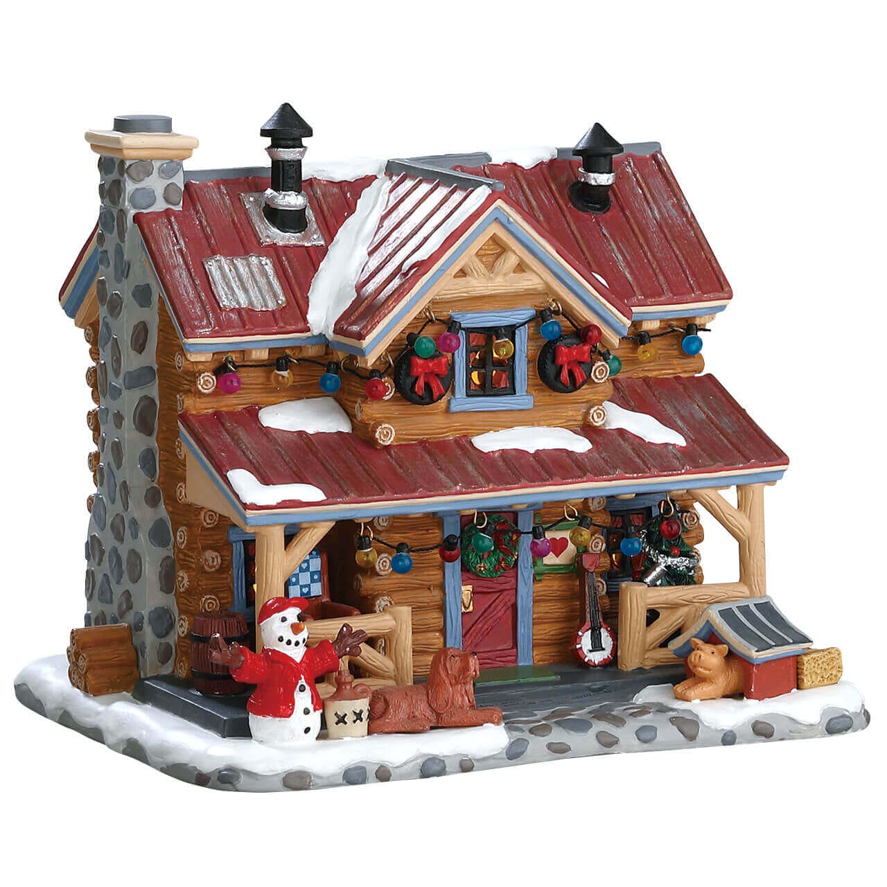 lemax-jasper-s-cabin-cabane-miniature-lumineuse-de-collection image 4