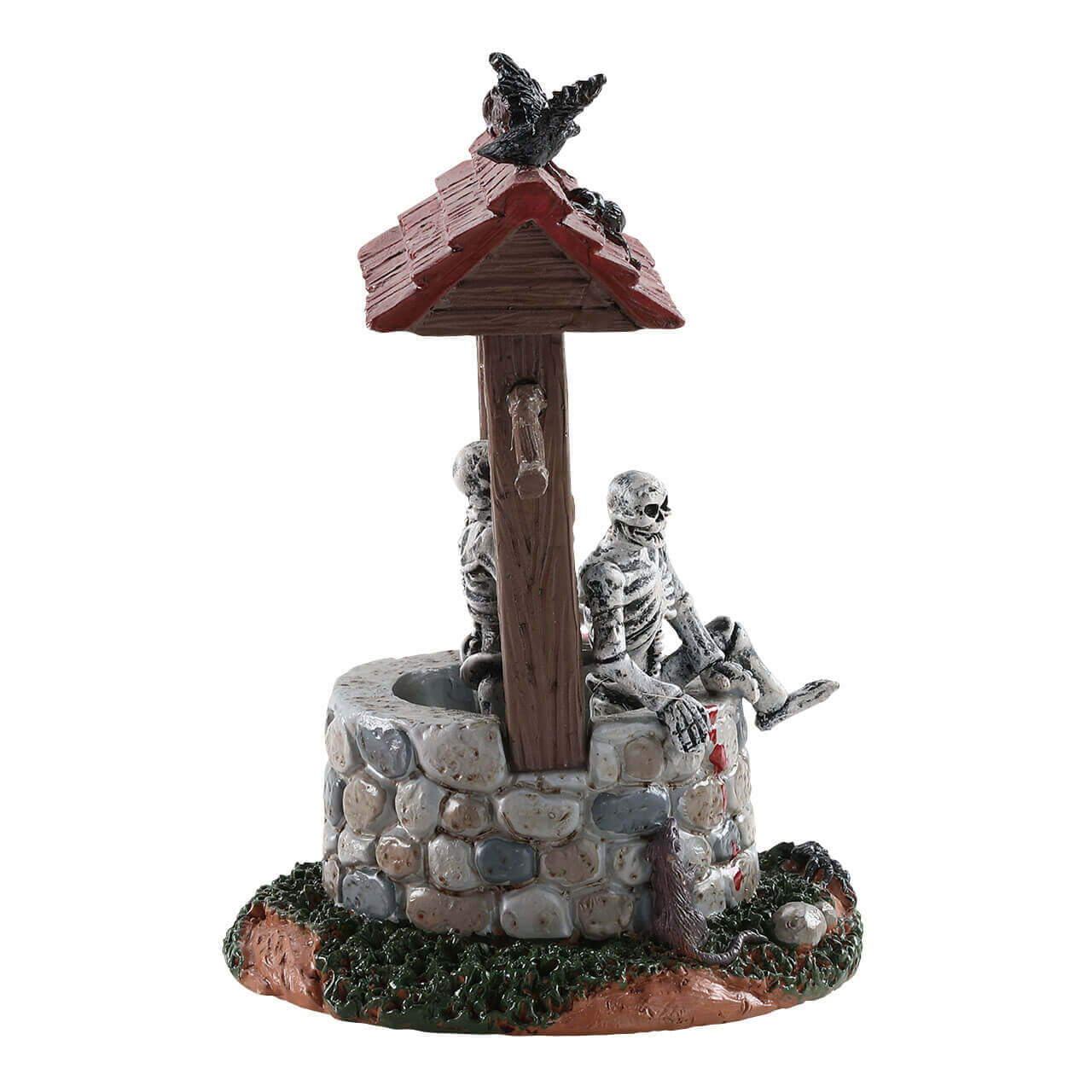 lemax-spooky-town-ghouls-in-well-puits-hant-miniature image 3