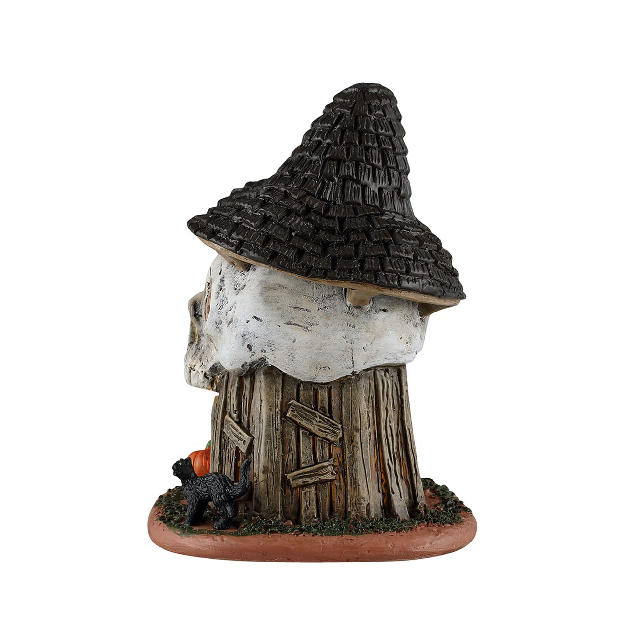 lemax-witch-s-skull-hut-cabane-cr-ne-miniature-spooky-town image 3