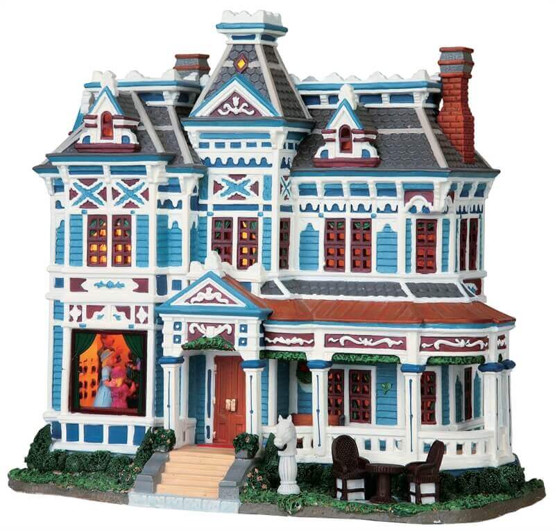 lemax-kingsley-manor-manoir-miniature-de-collection image 1