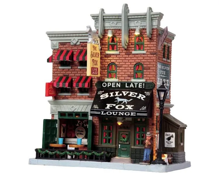lemax-the-silver-fox-jazz-club-b-timent-de-village-miniature-illumin image 1