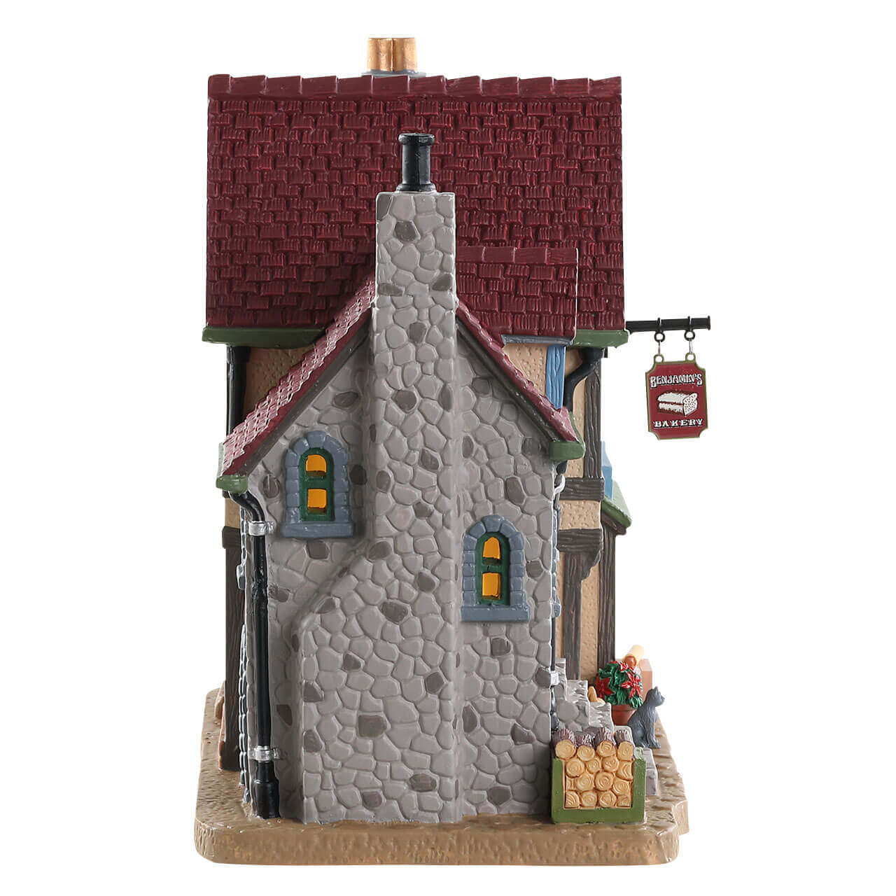 lemax-benjamins-bakery-boulangerie-miniature-lumineuse-de-no-l image 3