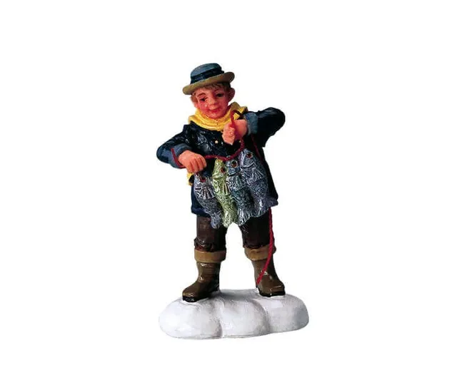 lemax-little-boy-big-catch-figurine-miniature-p-che-hivernale image 1