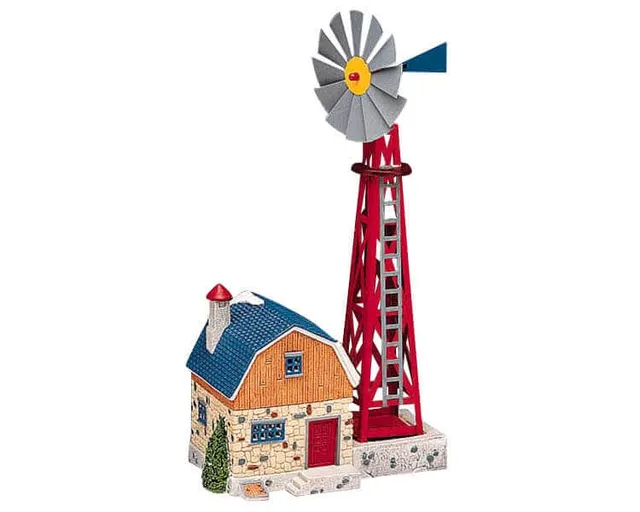 lemax-village-mill-b-timent-miniature-moulin-de-village image 1