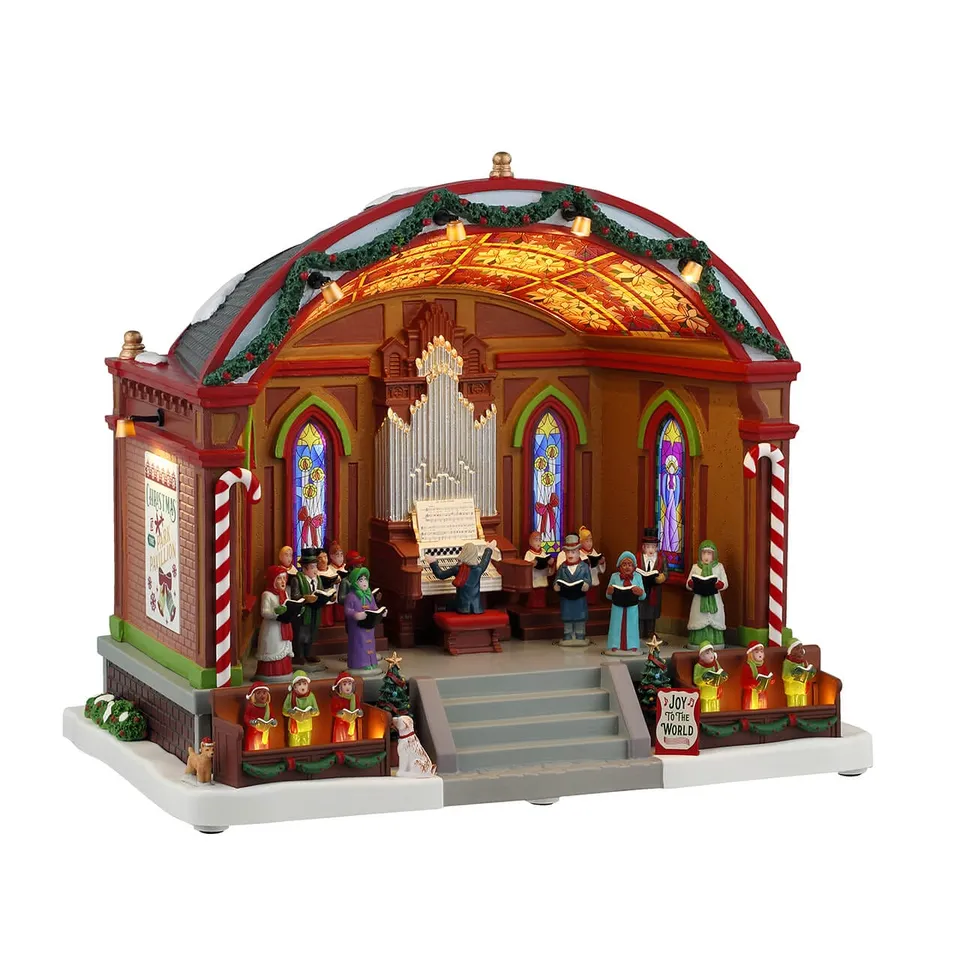 lemax-christmas-at-the-park-pavilion-d-cor-village-caddington image 1