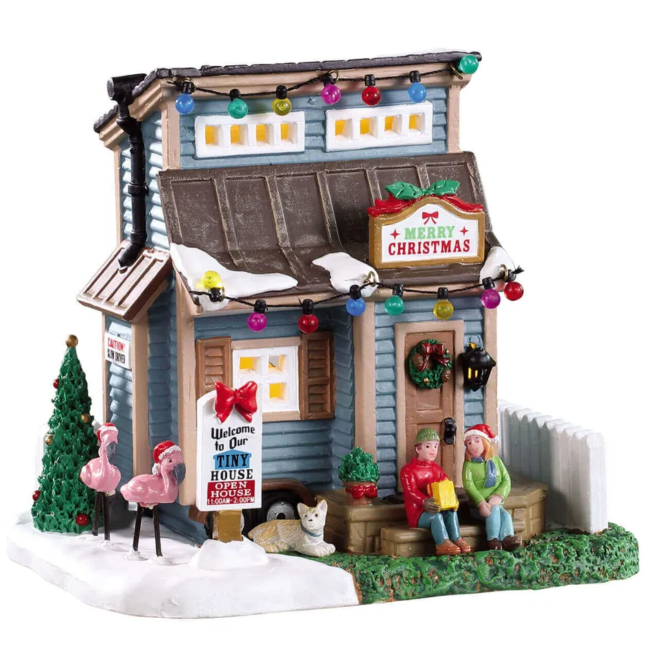 lemax-our-tiny-house-petite-maison-miniature-lumineuse image 1
