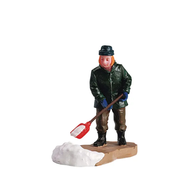 lemax-clearing-a-path-figurine-miniature-plymouth-corners image 1