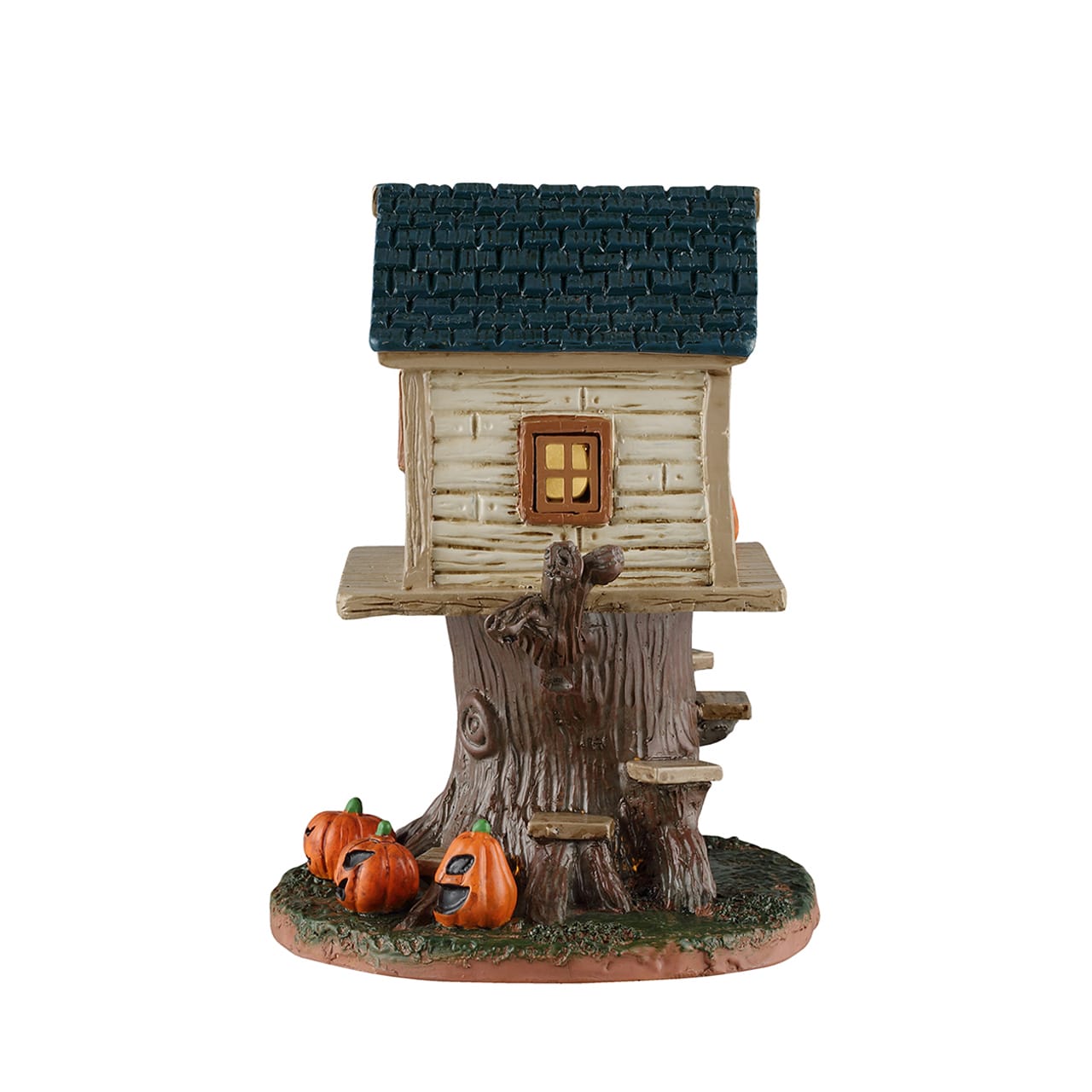 lemax-skull-tree-house-maison-arbre-hant-e-spooky-town image 3