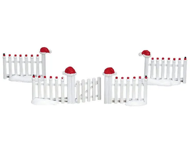 lemax-peppermint-pickets-cl-ture-miniature-de-no-l image 1