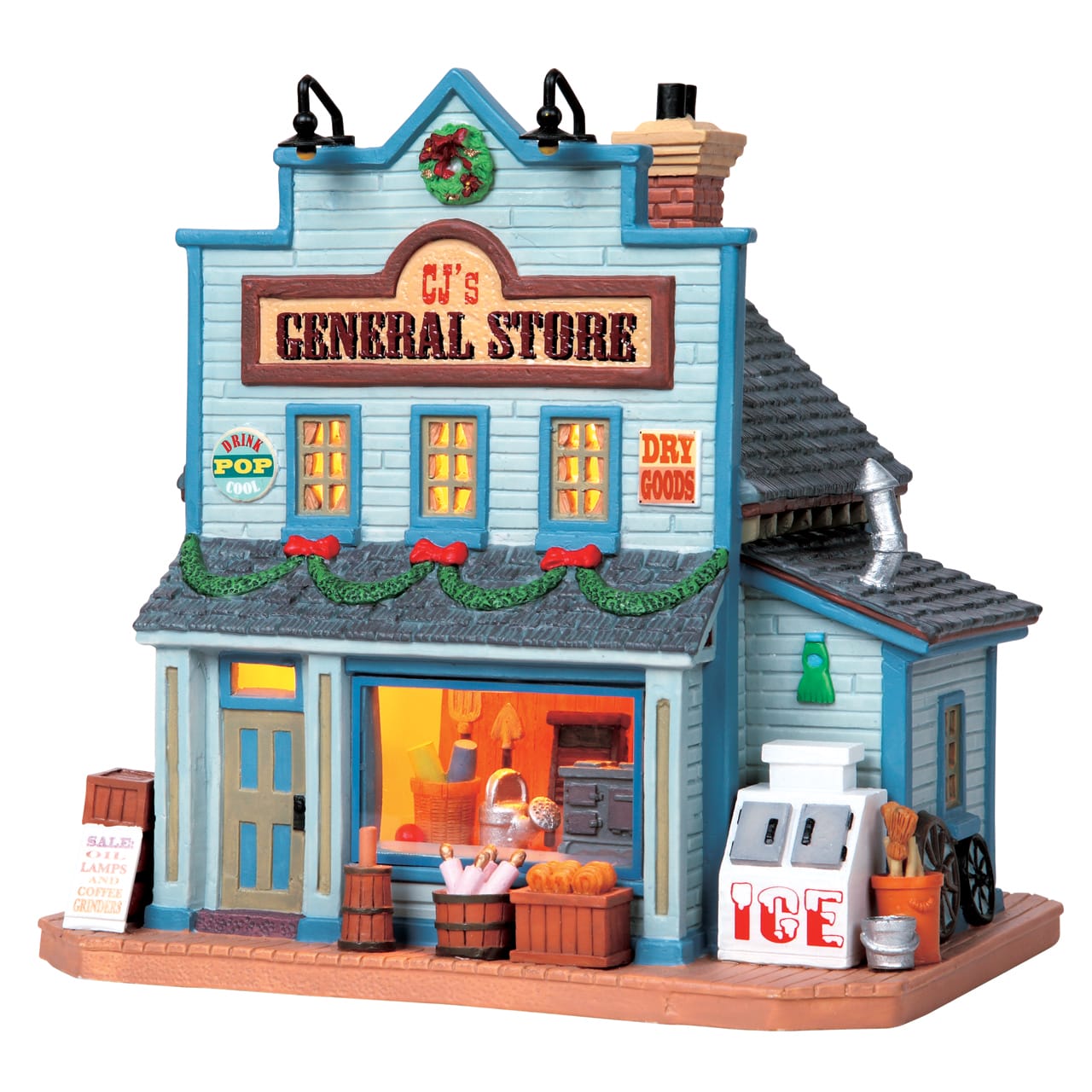 lemax-cj-s-general-store-b-timent-miniature-picerie-de-village image 2