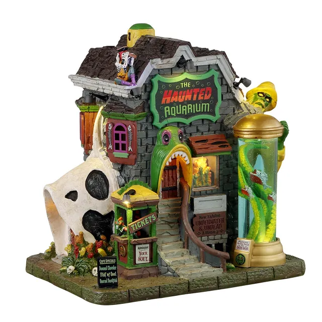 lemax-haunted-aquarium-aquarium-hant-miniature-spooky-town image 1
