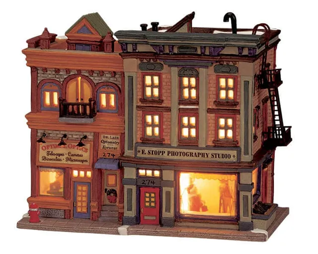 lemax-retail-service-center-b-timent-miniature-village-de-no-l image 1