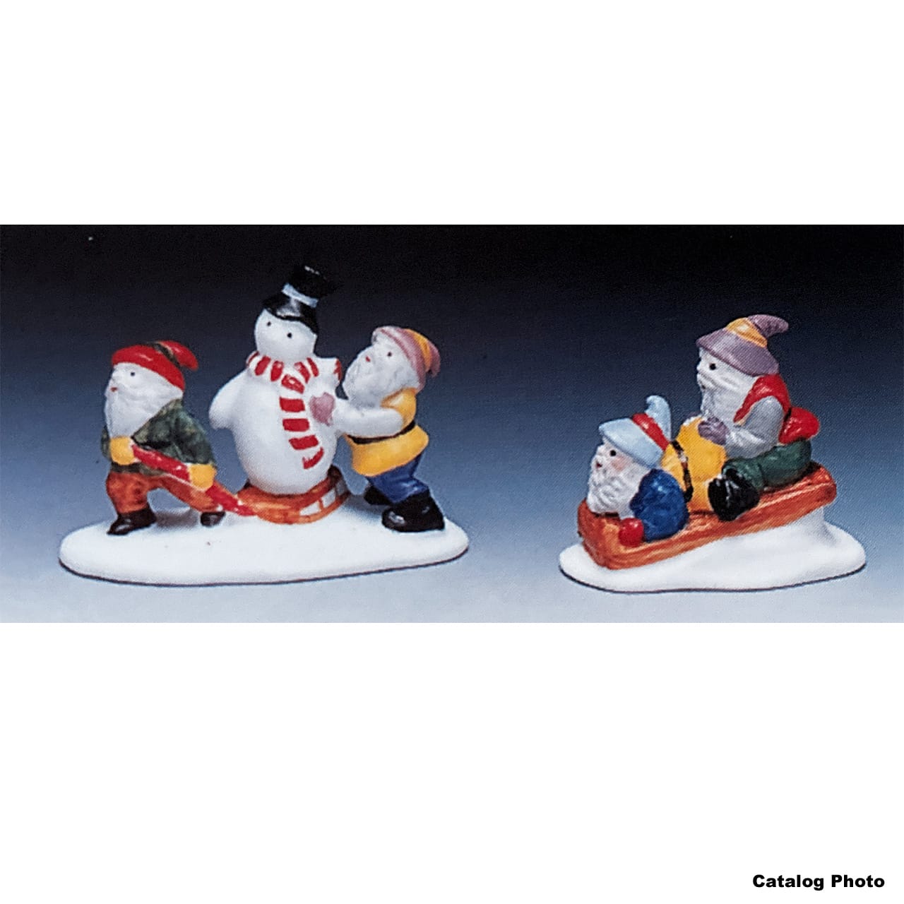 lemax-snow-fun-figurine-miniature-sc-ne-de-neige image 1