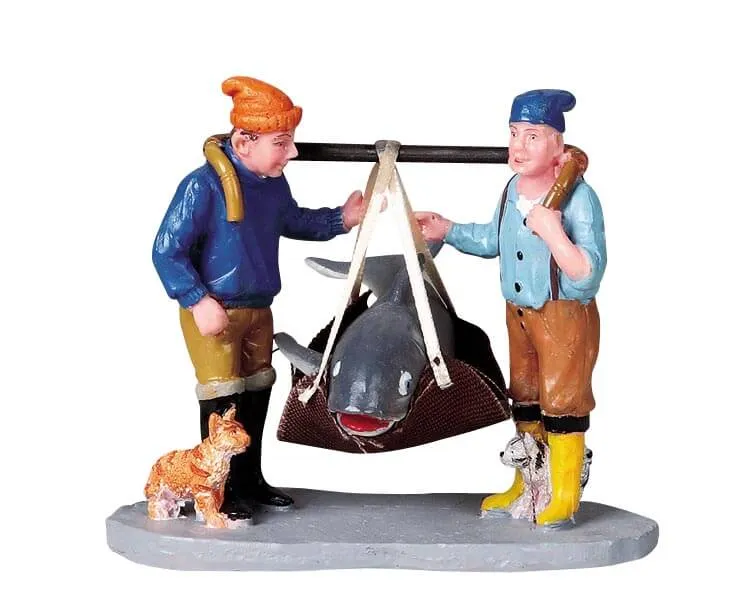 lemax-big-fish-figurine-miniature-de-collection-village image 1