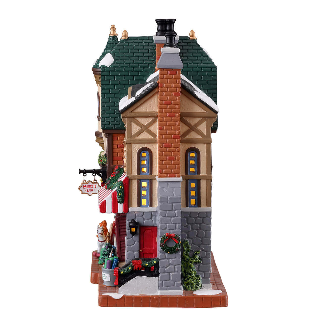 lemax-santa-s-list-toy-shop-boutique-jouets-caddington image 3