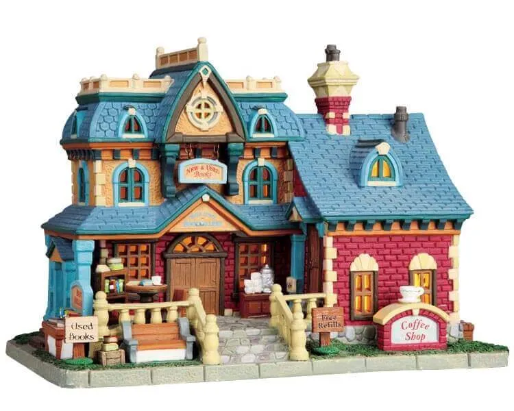 lemax-main-street-books-coffee-shop-b-timent-miniature-clair image 1