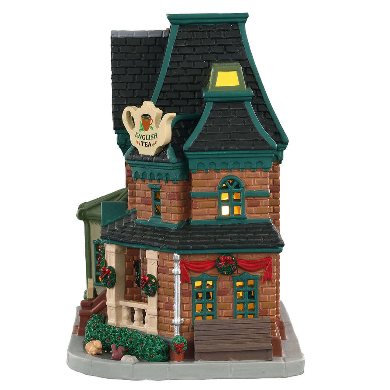 lemax-primrose-inn-auberge-miniature-caddington-village image 3