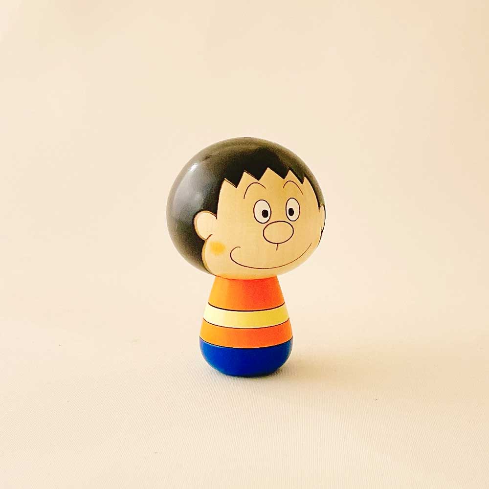 usaburo-kokeshi-doraemon-figurine-artisanale-9-2-cm image 4