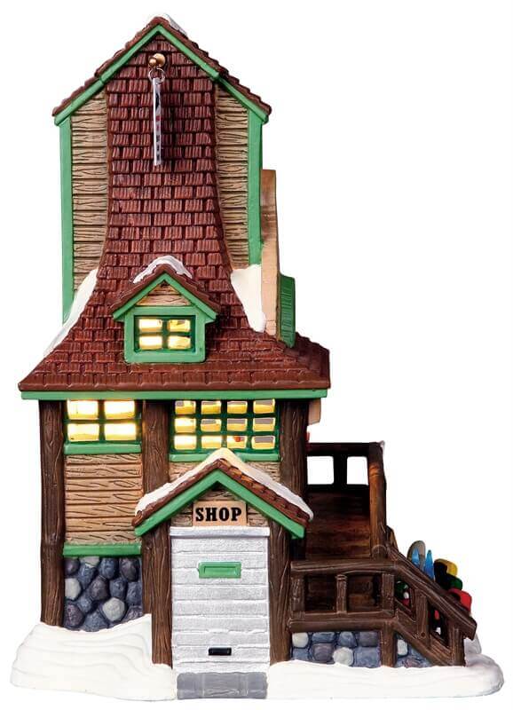 lemax-snowmobile-tours-figurine-miniature-de-collection-village-d-hiver image 2