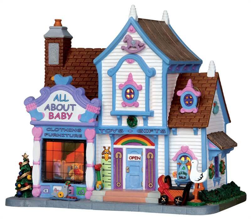 lemax-all-about-baby-boutique-b-b-miniature-village image 4