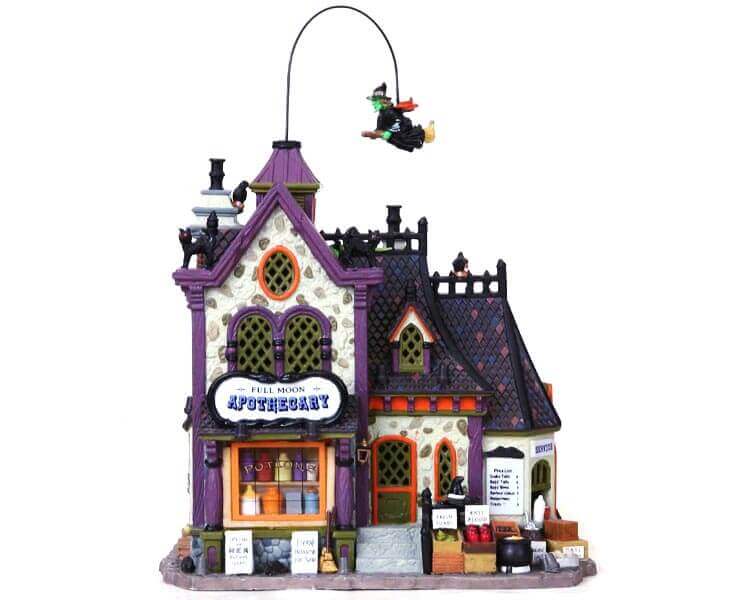 lemax-full-moon-apothecary-b-timent-village-spooky-town image 1
