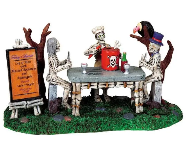 lemax-bone-appetit-figurine-miniature-spooky-town-halloween image 1