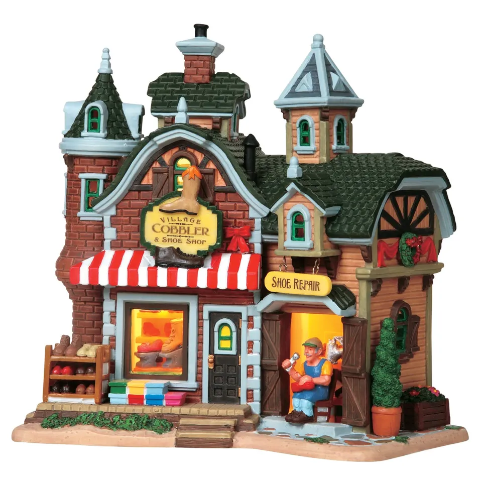 lemax-village-cobbler-shoe-shop-maison-cordonnier image 1