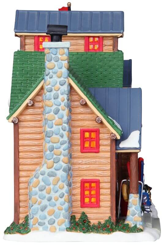 lemax-mountain-high-outfitters-boutique-de-village-miniature-illumin-e image 2