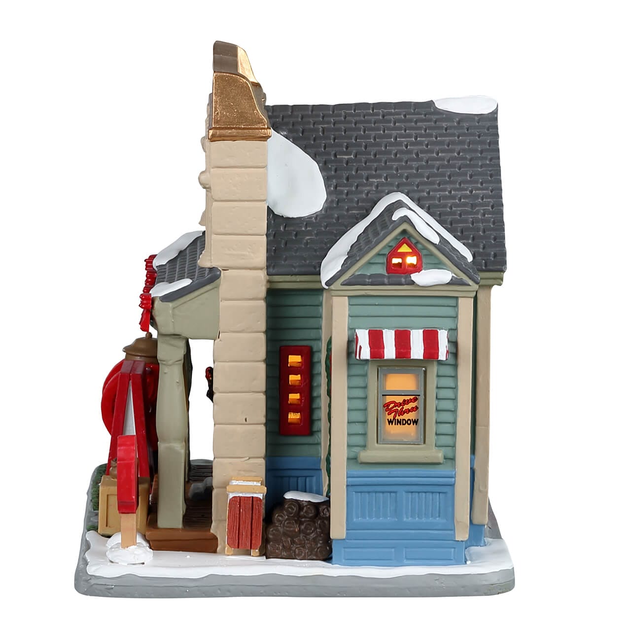 lemax-bean-happy-coffee-shop-maison-illumin-e-caddington-village image 3