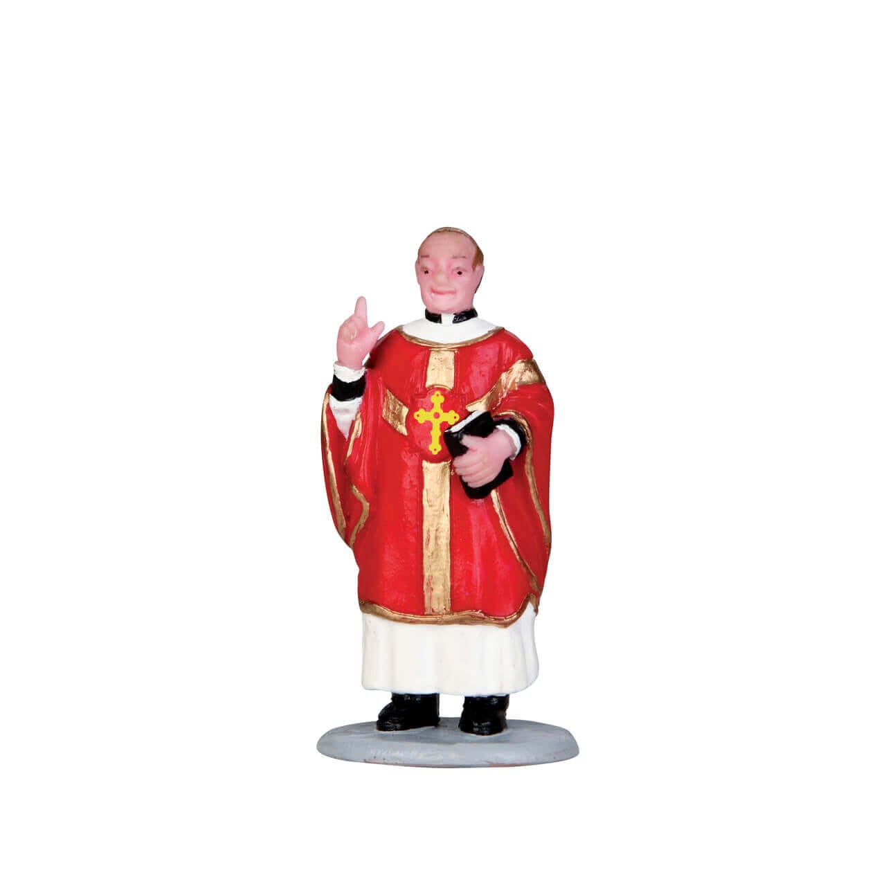 lemax-priest-blessing-figurine-pr-tre-miniature-de-collection image 1